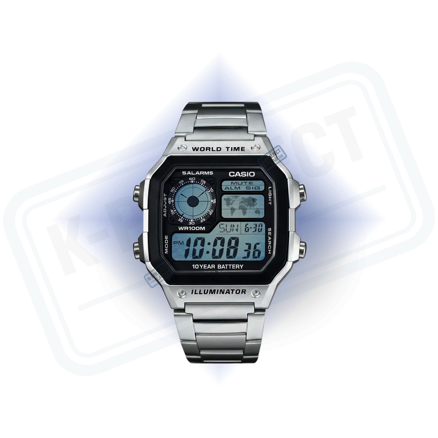 Casio AE-1200 'Arctic Meridian' Custom Mod - Casino Royale