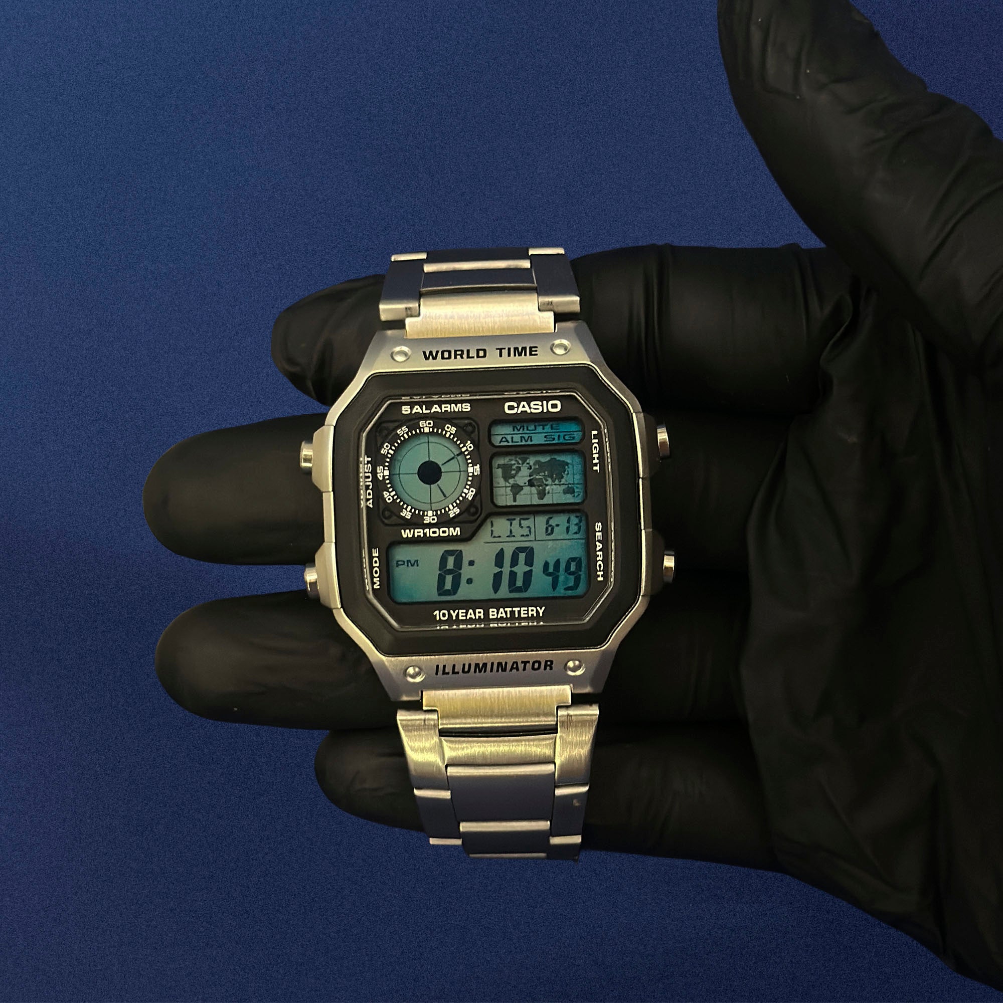 Casio AE-1200 'Arctic Meridian' Custom Mod - Casino Royale