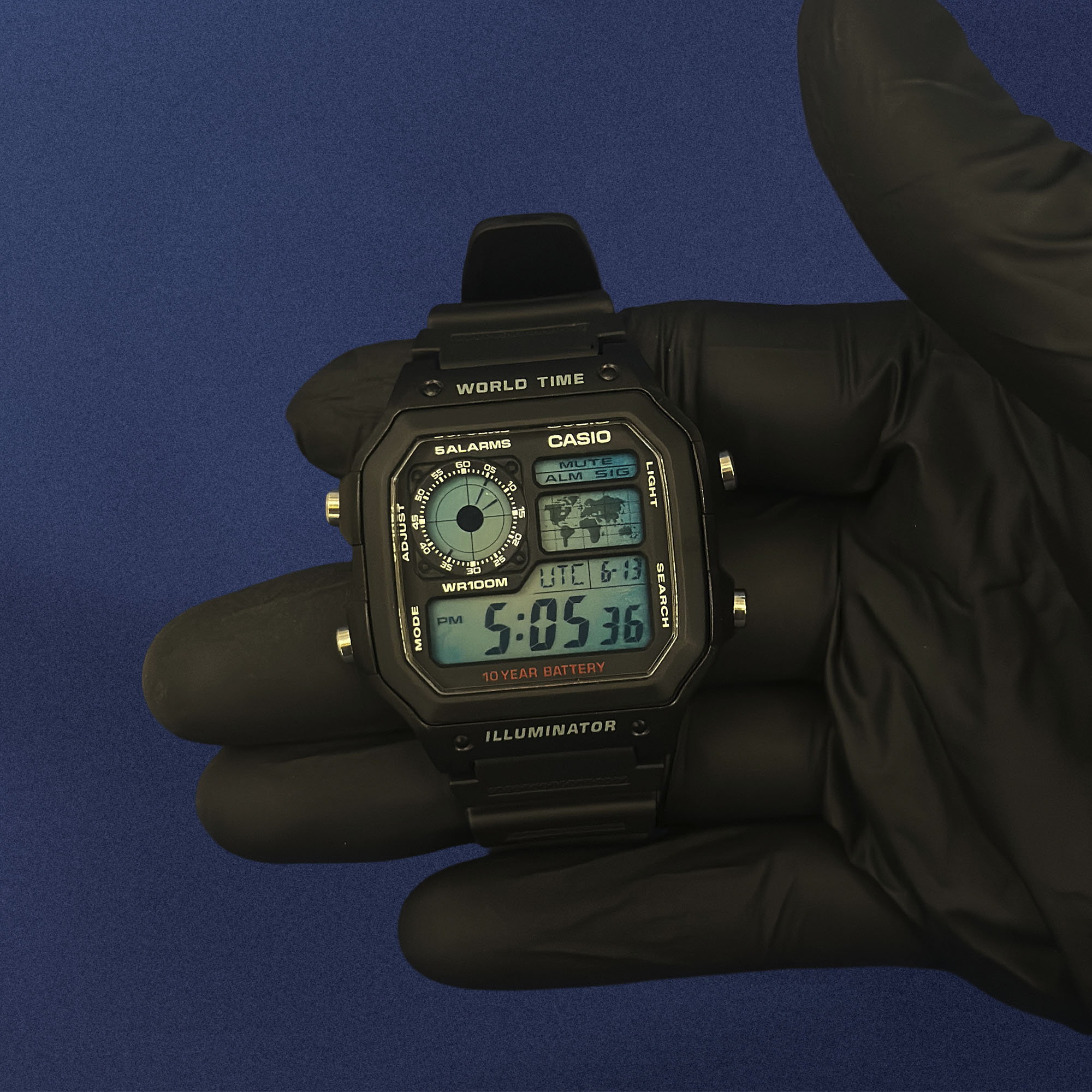 Casio AE-1200 'Arctic Meridian' Custom Mod - Casino Royale