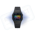 Casio F-91W 'Señal Arcoíris' Custom Mod