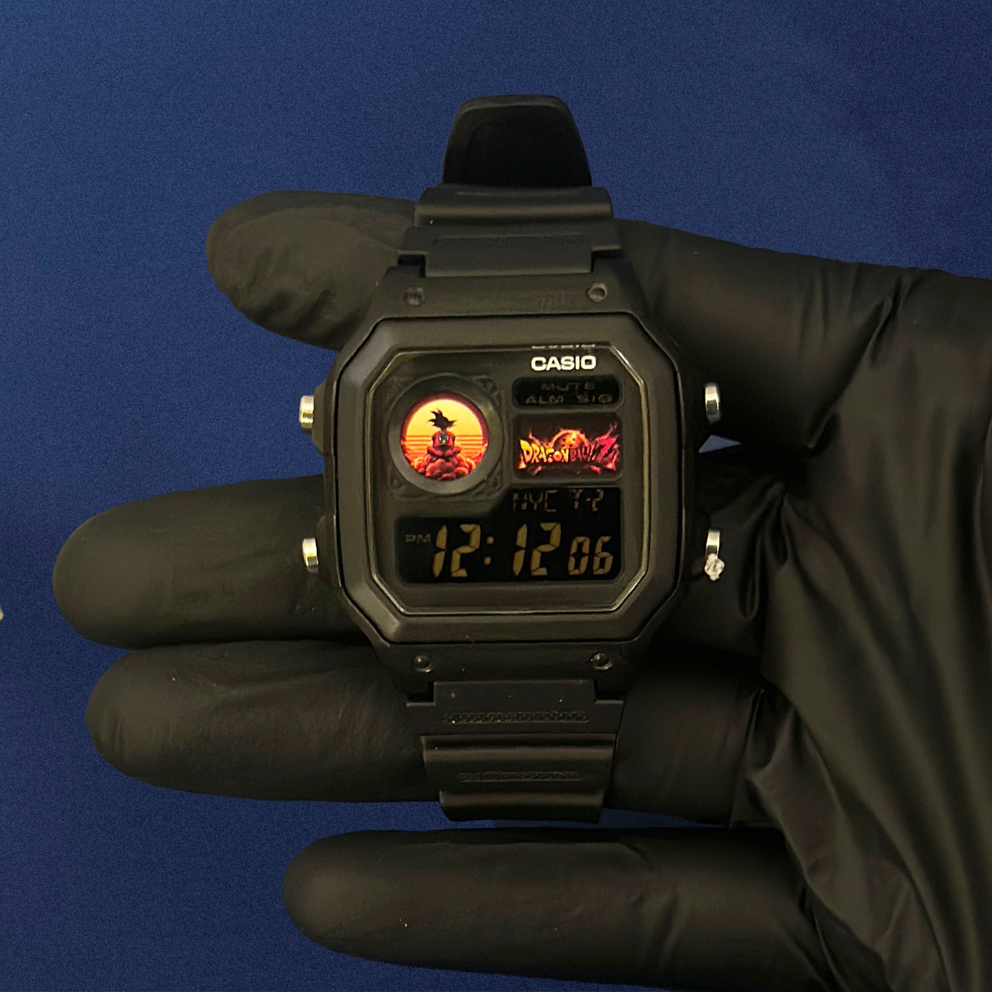 Casio AE-1200 'Goku Sunrise' Custom Mod - Casino Royale