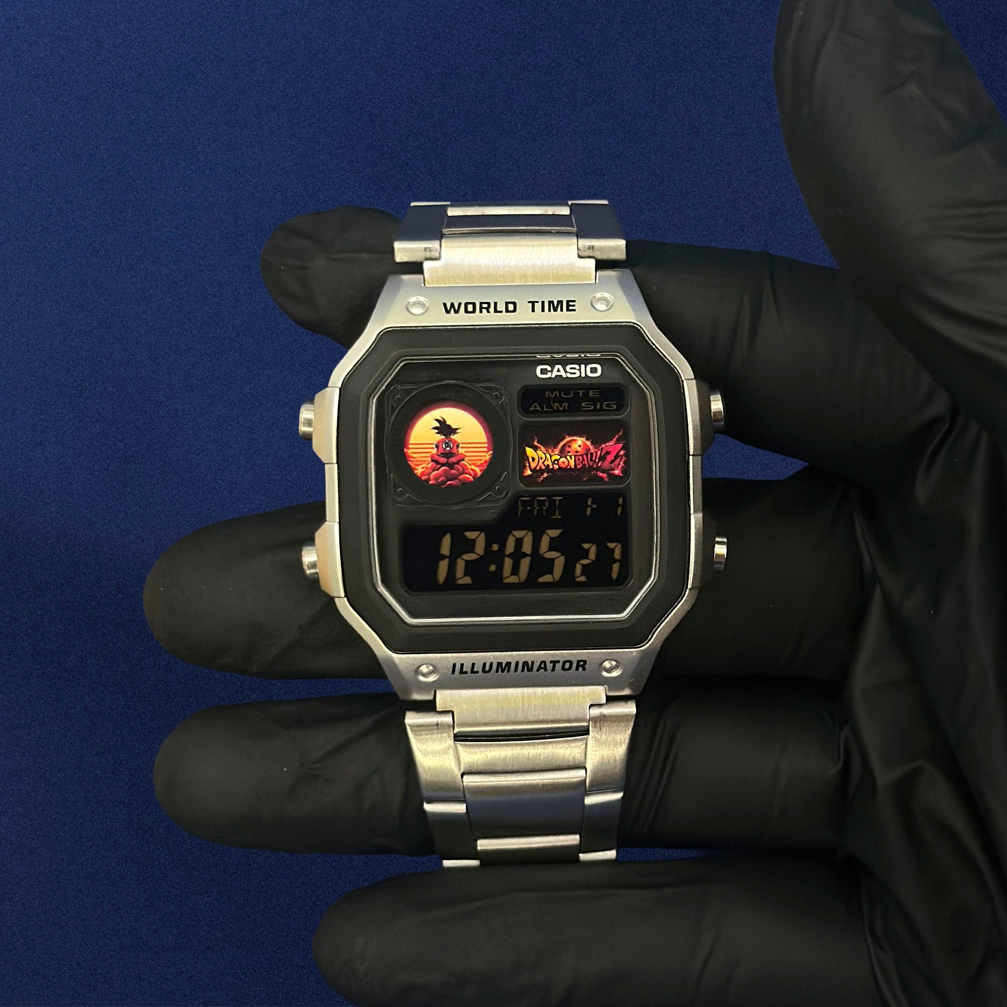 Casio AE-1200 'Goku Sunrise' Custom Mod - Casino Royale