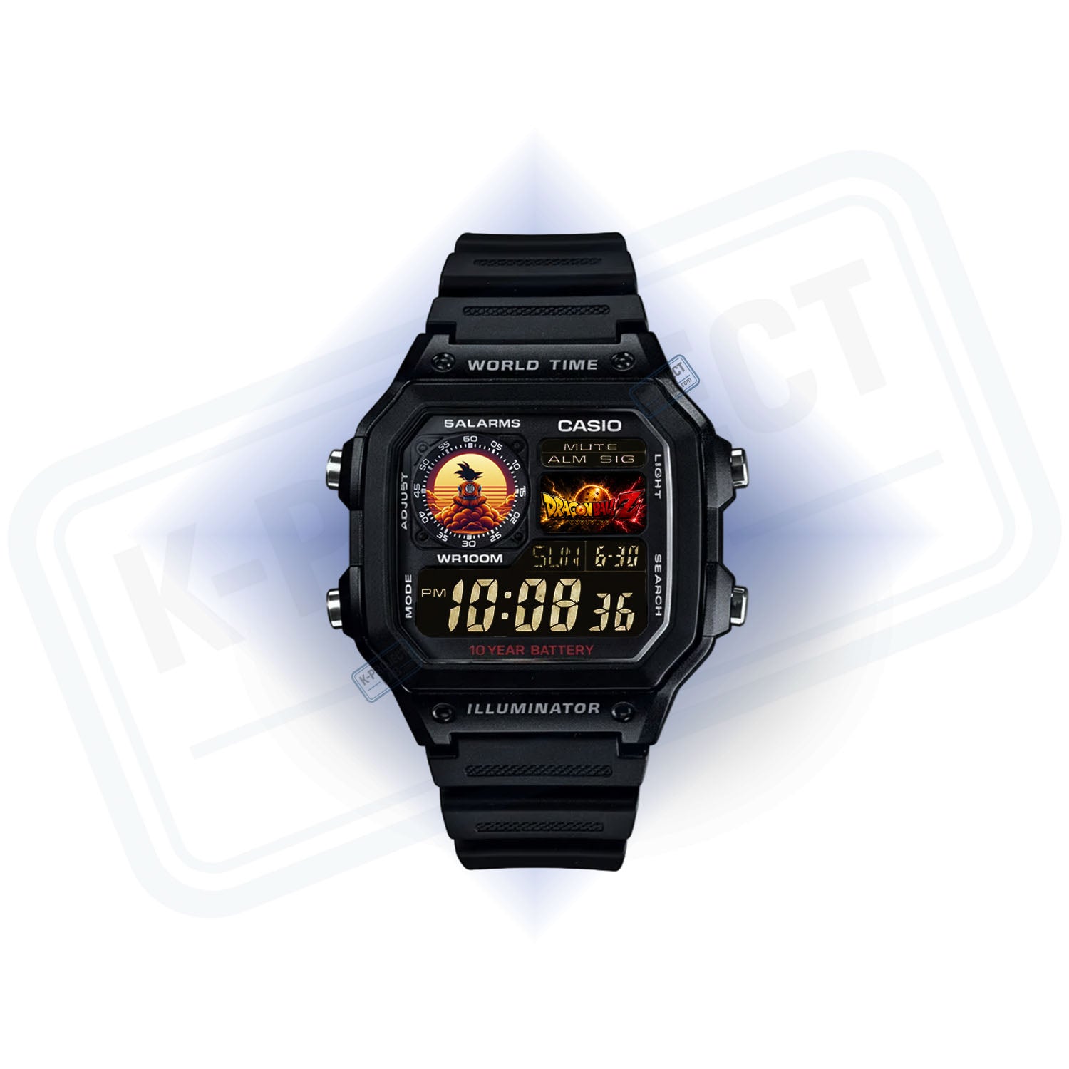 Casio AE-1200 'Goku Sunrise' Custom Mod - Casino Royale