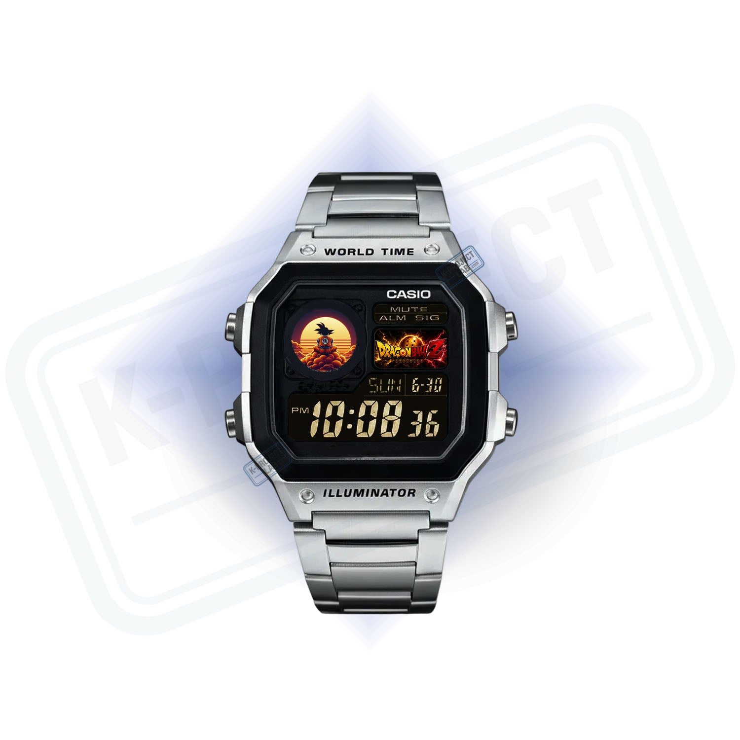 Casio AE-1200 'Goku Sunrise' Custom Mod - Casino Royale