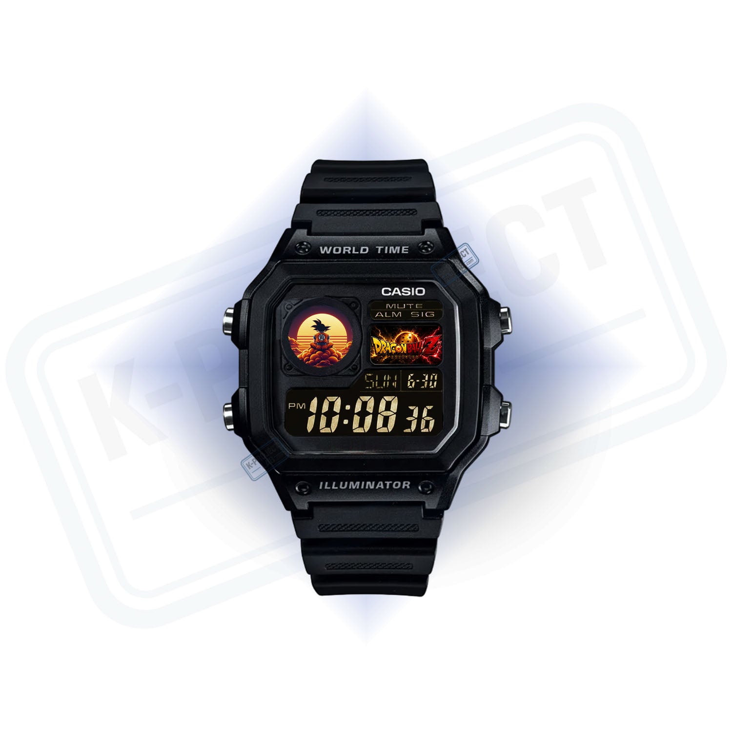 Casio AE-1200 'Goku Sunrise' Custom Mod - Casino Royale