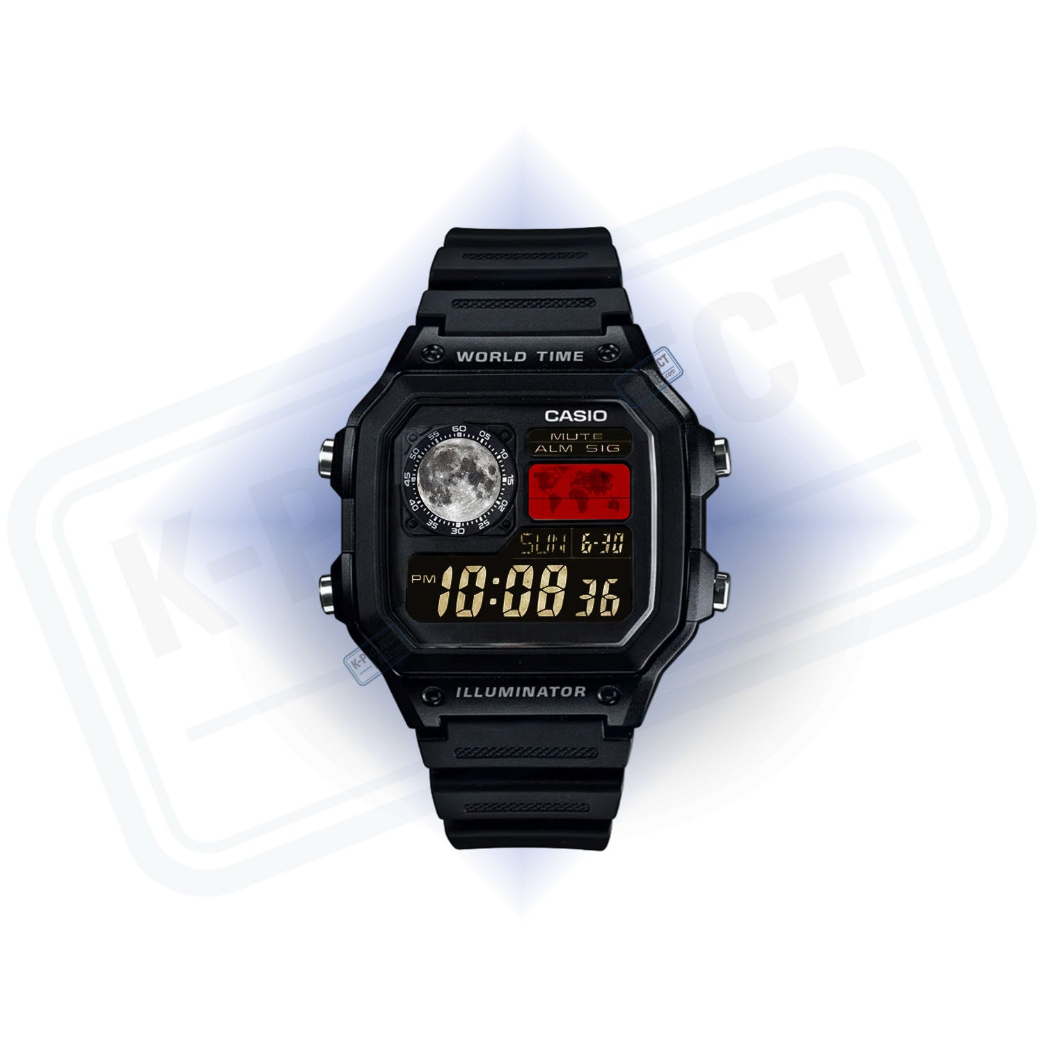 Casio AE-1200 'Lunaris Meridian' Mod Edition