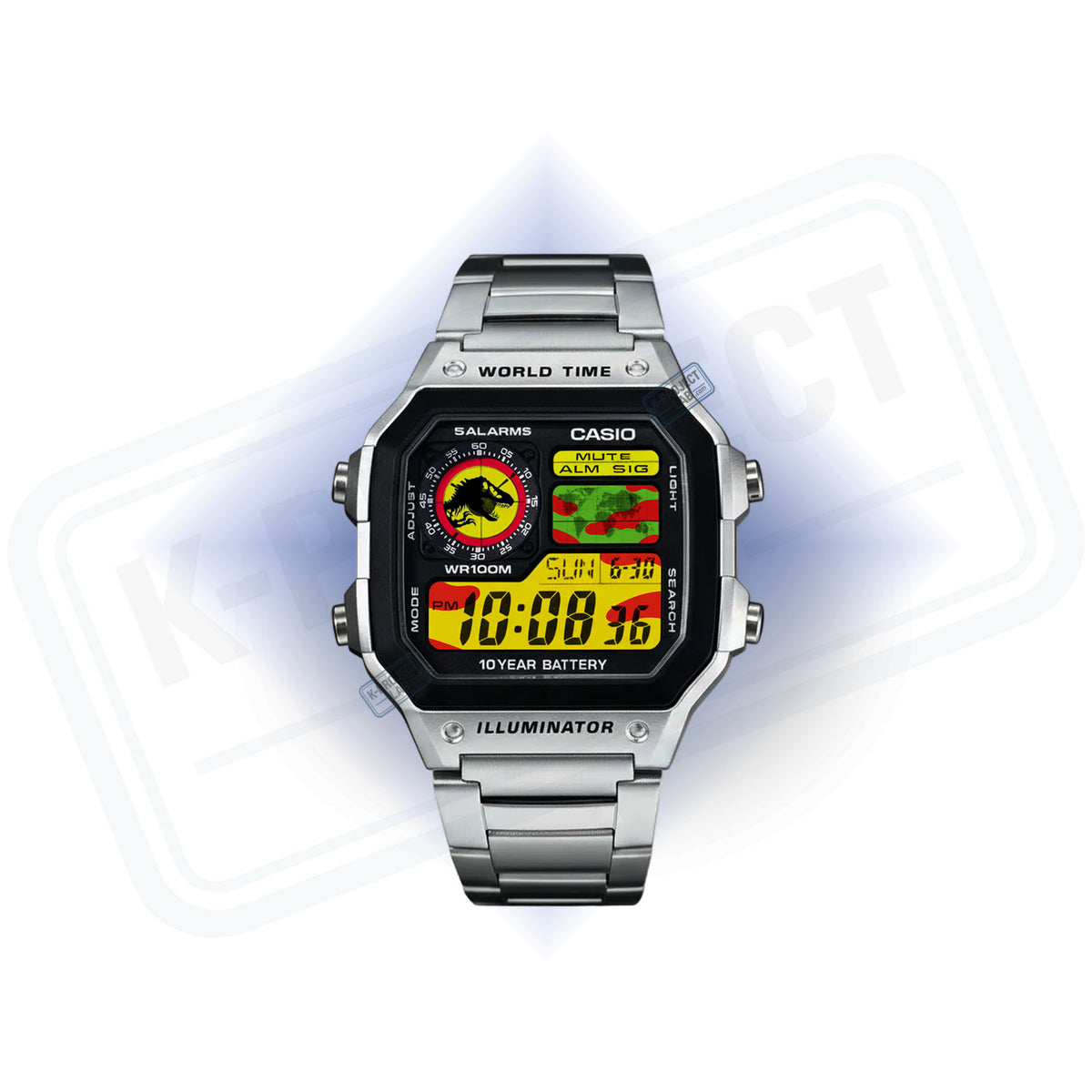 Casio AE-1200 'Nublar Signal' Custom Mod - Casino Royale