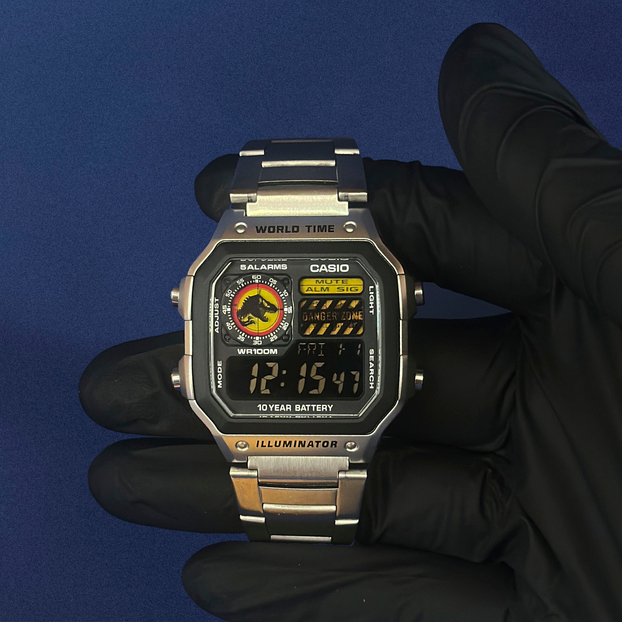 Casio AE-1200 'Raptor Sector' Custom Mod - Casino Royale