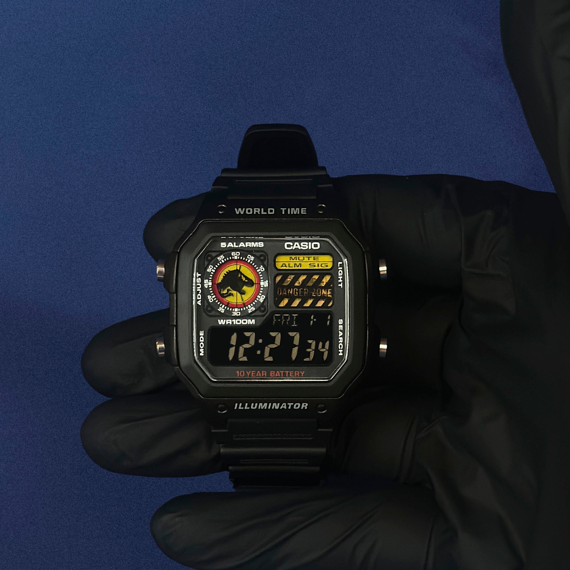 Casio AE-1200 'Raptor Sector' Custom Mod - Casino Royale