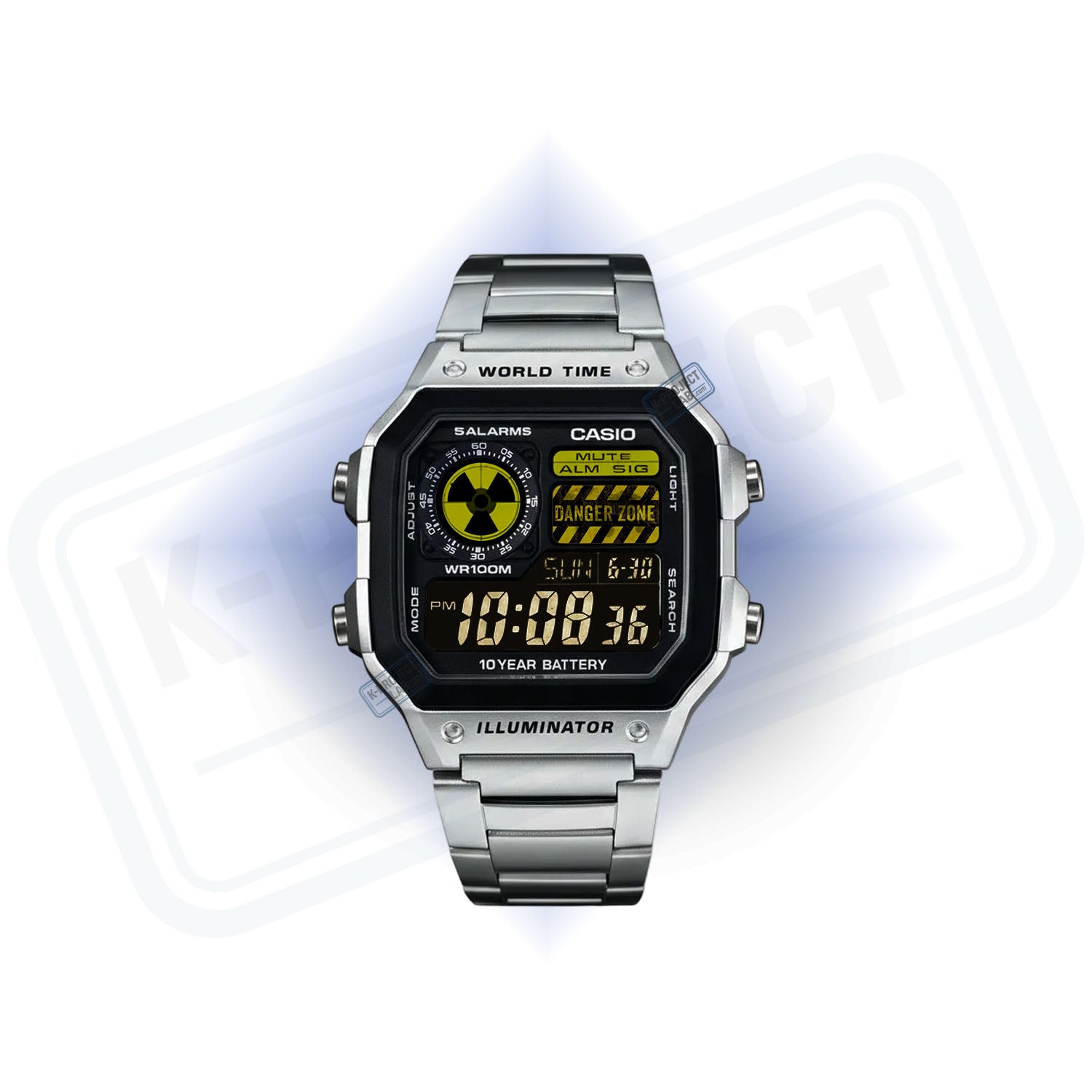 Casio AE-1200 'Reactor Sector Custom Mod - Casino Royale