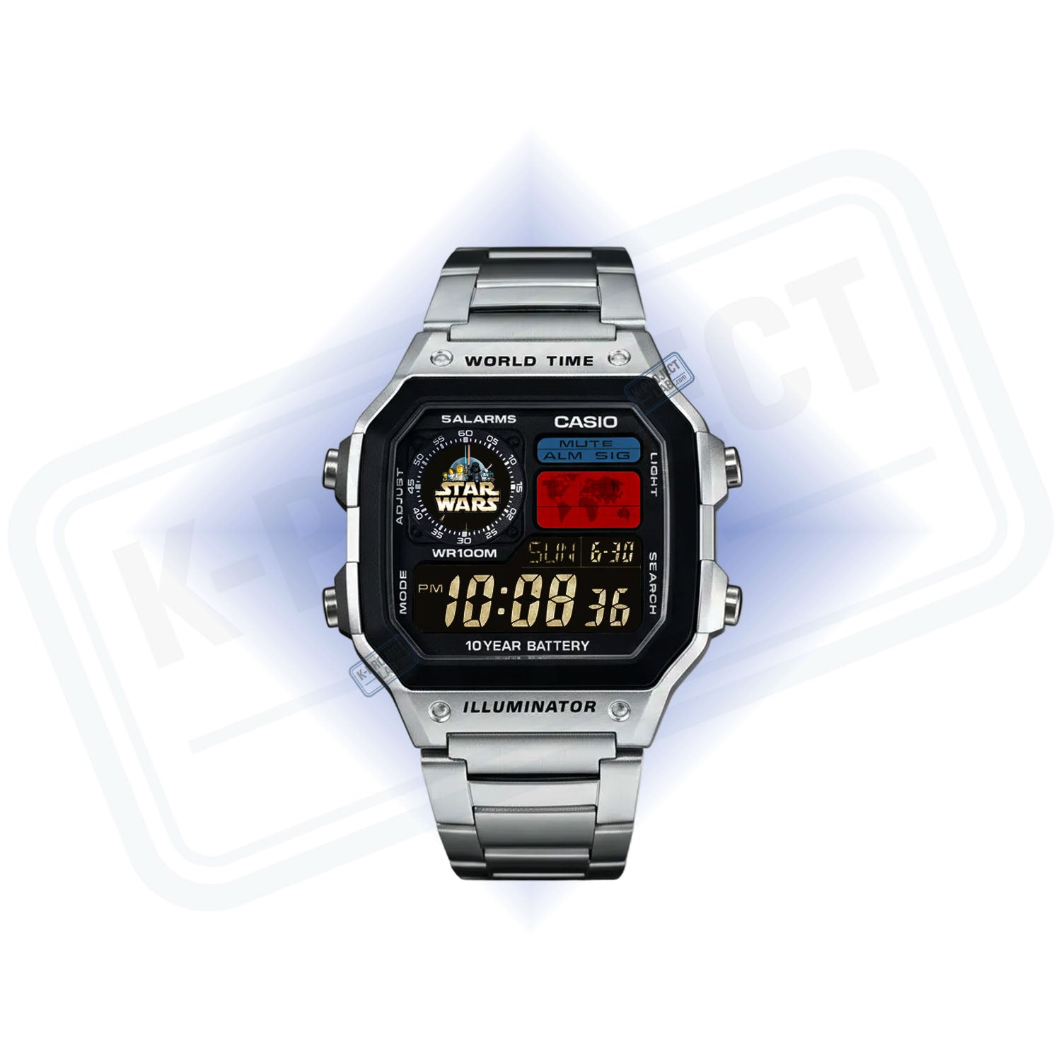 Casio AE-1200 'Imperial Wars' Custom Mod - Casino Royale Edition