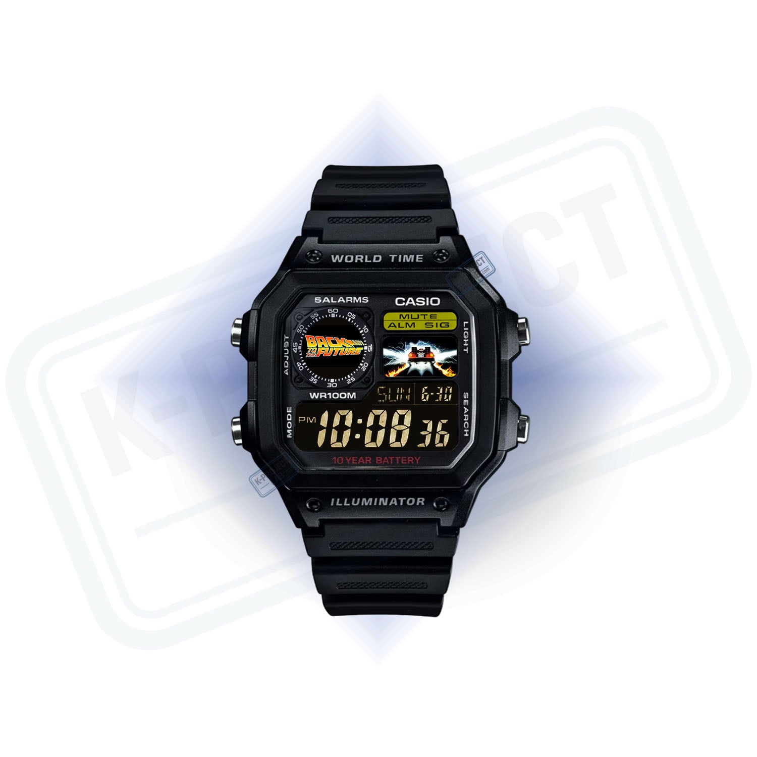 Casio AE-1200 'Timeflux' Modificación Personalizada - Edición Casino Royale
