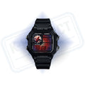 Casio AE-1200 Web Slinger Spider Motion Custom Mod, reloj Casio personalizado estética cómic por KProjectLab
